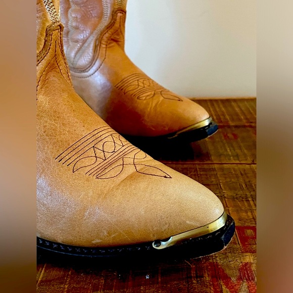 Vintage Inspired Leather Cowboy Boots❤️🏜️🌵 - Picture 2 of 11